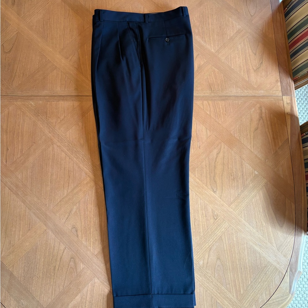 Hickory Freeman Men's Navy Blue Dress Pants